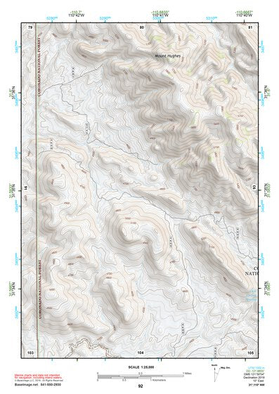 31110NW Page 92 Fort Huachuca Topo Preview 1