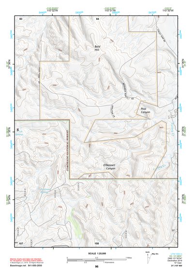 31110NW Page 96 Fort Huachuca Topo Preview 1