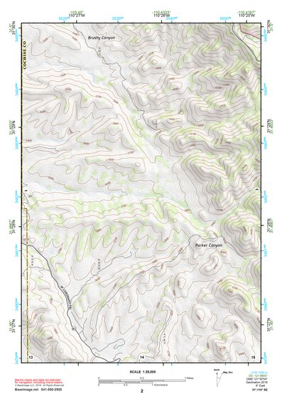 31110SE Page 2 Nogales Topo Preview 1