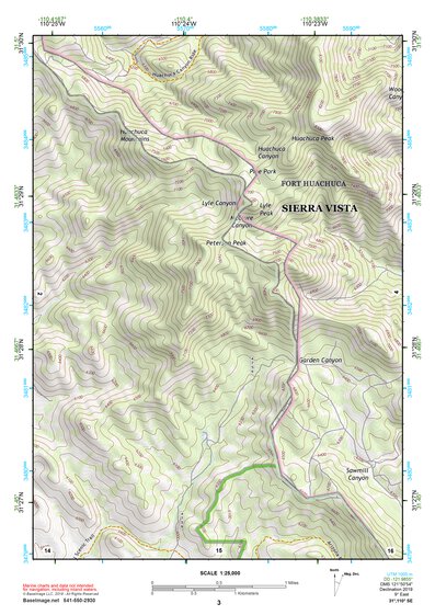 31110SE Page 3 Nogales Topo Preview 1
