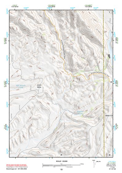 31110SE Page 13 Nogales Topo Preview 1