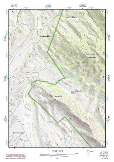 31110SE Page 15 Nogales Topo Preview 1
