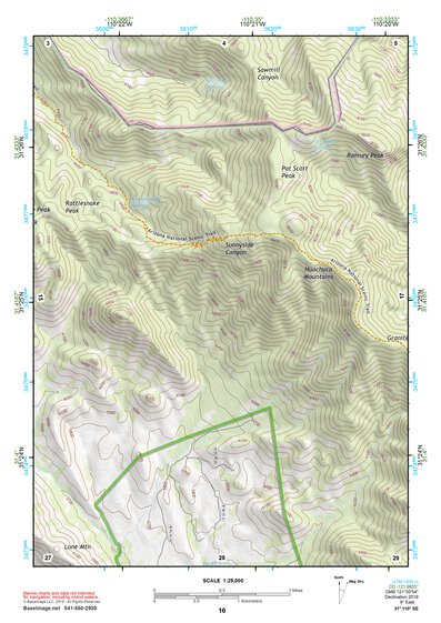 31110SE Page 16 Nogales Topo Preview 1