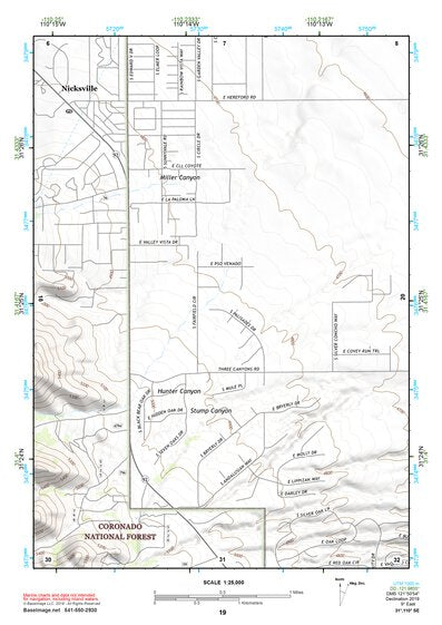 31110SE Page 19 Nogales Topo Preview 1