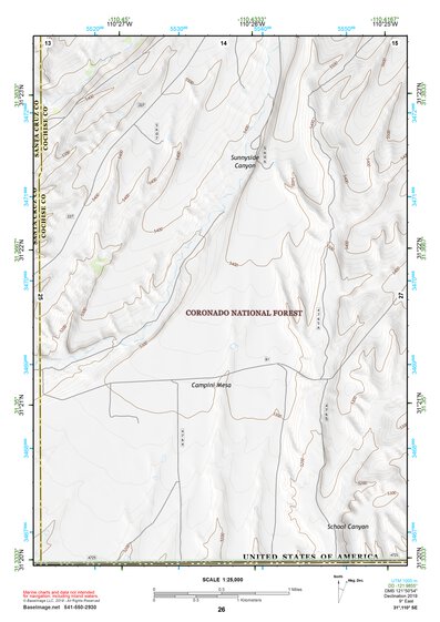 31110SE Page 26 Nogales Topo Preview 1