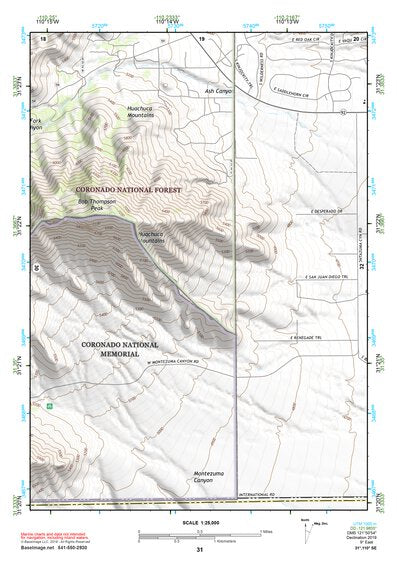 31110SE Page 31 Nogales Topo Preview 1