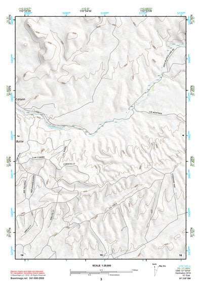 31110SW Page 3 Nogales Topo Preview 1