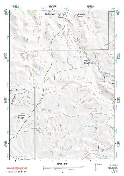 31110SW Page 5 Nogales Topo Preview 1