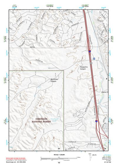 31110SW Page 13 Nogales Topo Preview 1