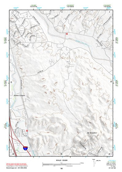 31110SW Page 14 Nogales Topo Preview 1