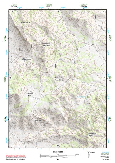 31110SW Page 19 Nogales Topo Preview 1