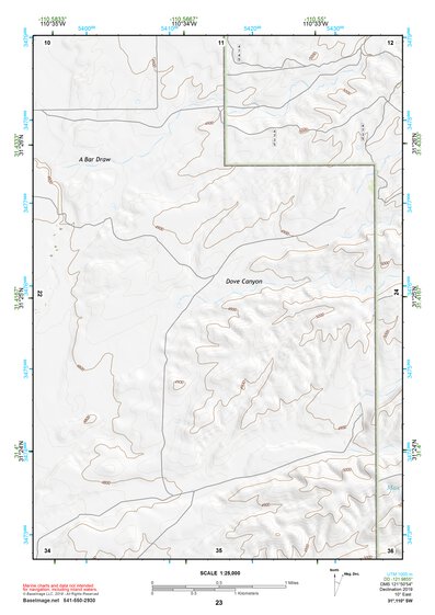 31110SW Page 23 Nogales Topo Preview 1