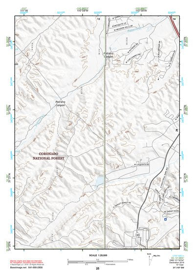 31110SW Page 25 Nogales Topo Preview 1