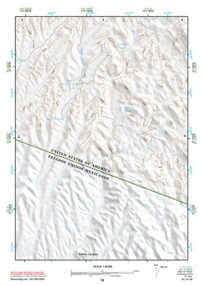 31111SE Page 16 Atascosa Mountains Topo Preview 1