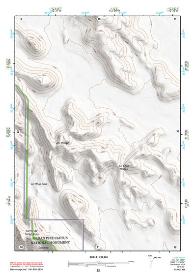 31112NW Page 22 Lukeville Topo Preview 1