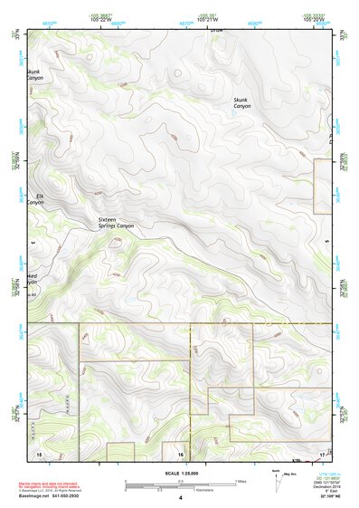 32105NE Page 4 Alamogordo Topo Preview 1