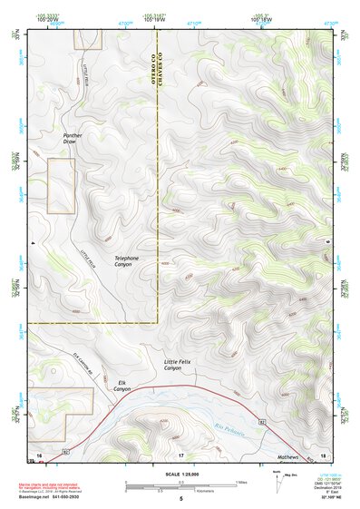 32105NE Page 5 Alamogordo Topo Preview 1