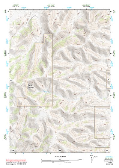 32105NE Page 7 Alamogordo Topo Preview 1