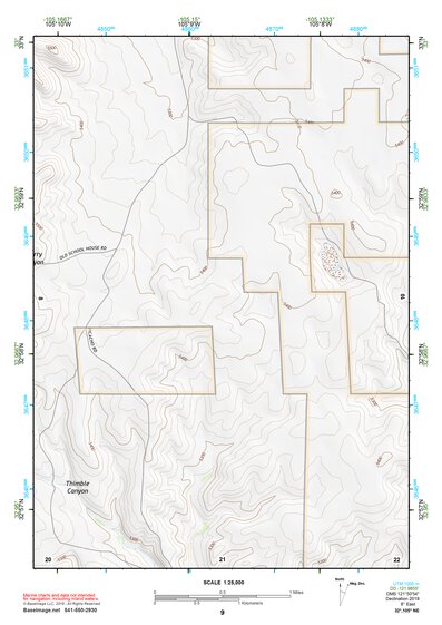 32105NE Page 9 Alamogordo Topo Preview 1