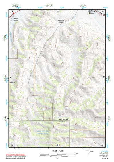 32105NE Page 17 Alamogordo Topo Preview 1
