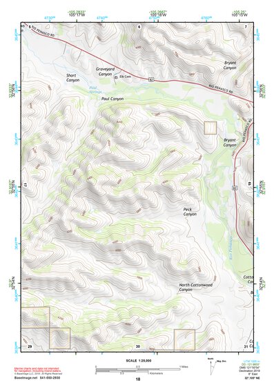 32105NE Page 18 Alamogordo Topo Preview 1