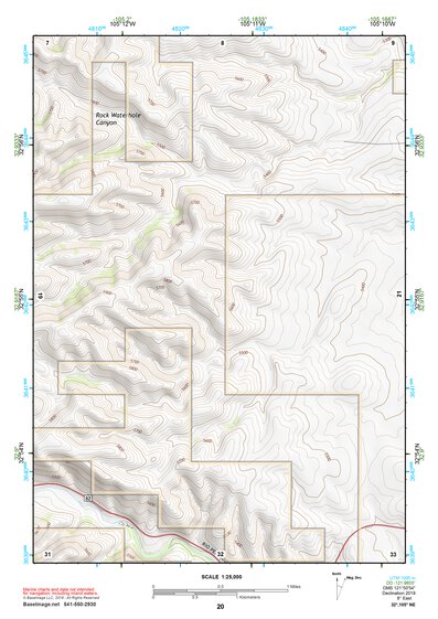 32105NE Page 20 Alamogordo Topo Preview 1