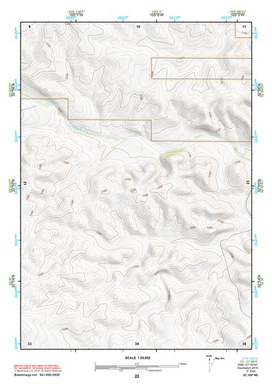 32105NE Page 22 Alamogordo Topo Preview 1