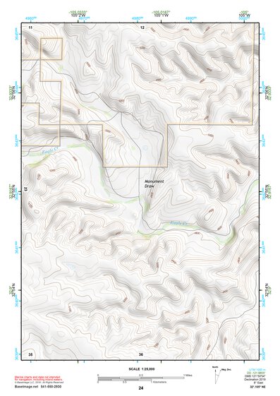 32105NE Page 24 Alamogordo Topo Preview 1