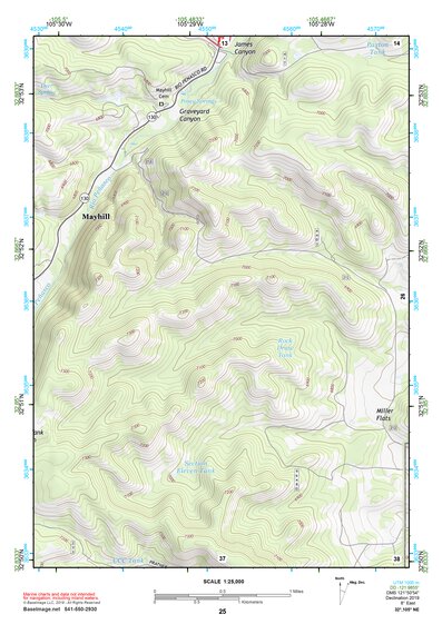 32105NE Page 25 Alamogordo Topo Preview 1