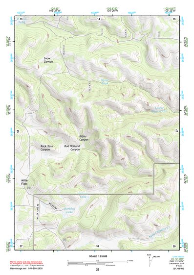 32105NE Page 26 Alamogordo Topo Preview 1