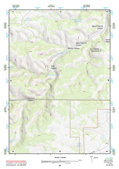 32105NE Page 27 Alamogordo Topo Preview 1