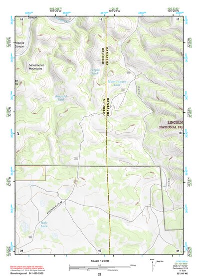 32105NE Page 28 Alamogordo Topo Preview 1