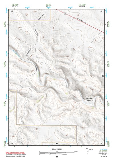 32105NE Page 33 Alamogordo Topo Preview 1