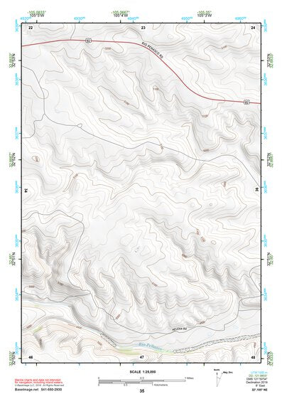 32105NE Page 35 Alamogordo Topo Preview 1