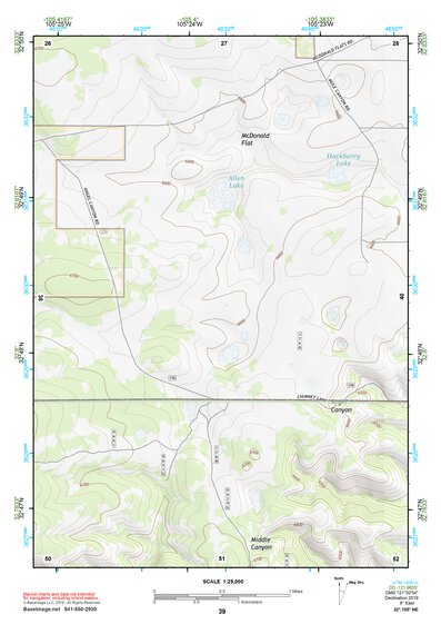 32105NE Page 39 Alamogordo Topo Preview 1