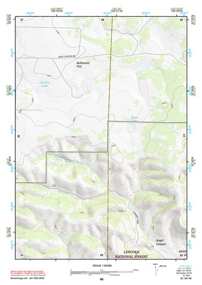 32105NE Page 40 Alamogordo Topo Preview 1