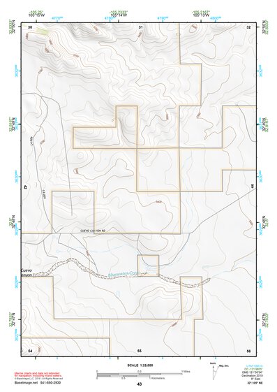 32105NE Page 43 Alamogordo Topo Preview 1