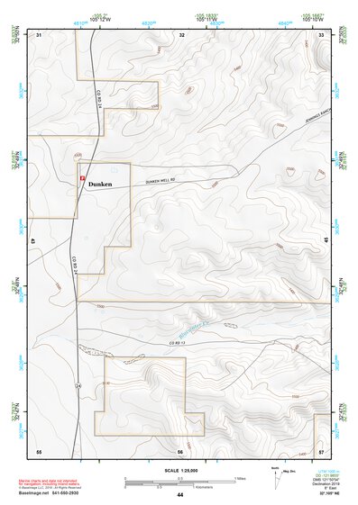 32105NE Page 44 Alamogordo Topo Preview 1