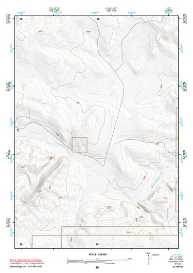 32105NE Page 48 Alamogordo Topo Preview 1