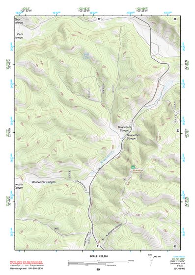 32105NE Page 49 Alamogordo Topo Preview 1