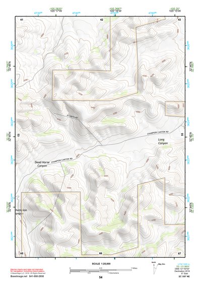 32105NE Page 54 Alamogordo Topo Preview 1