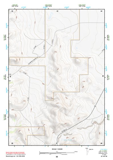 32105NE Page 55 Alamogordo Topo Preview 1