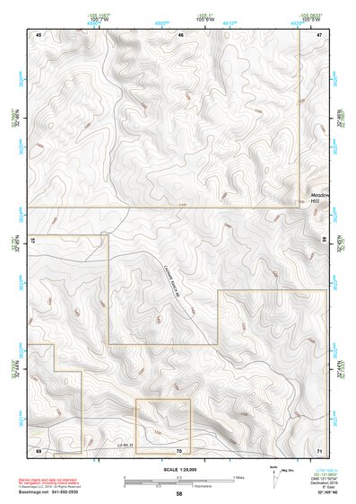 32105NE Page 58 Alamogordo Topo Preview 1