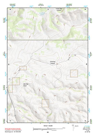 32105NE Page 63 Alamogordo Topo Preview 1