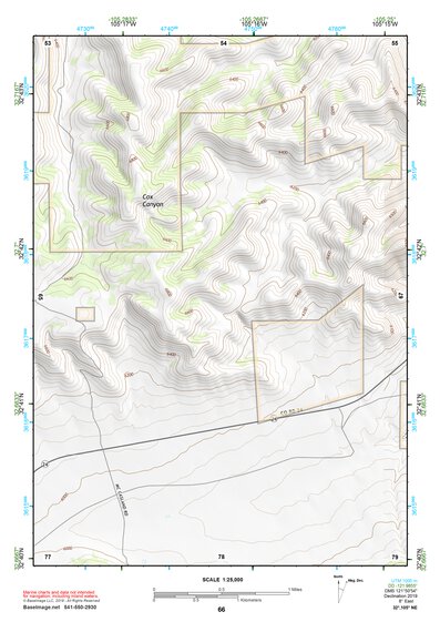 32105NE Page 66 Alamogordo Topo Preview 1