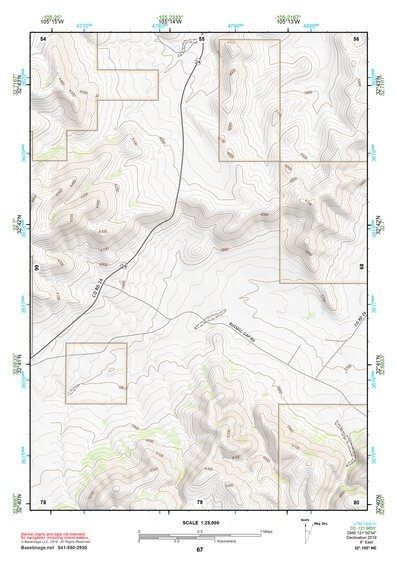 32105NE Page 67 Alamogordo Topo Preview 1