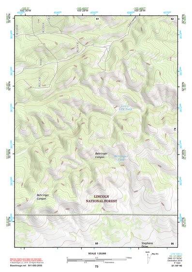 32105NE Page 73 Alamogordo Topo Preview 1