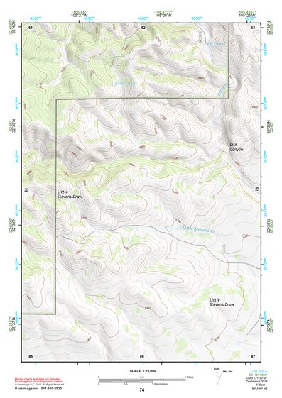 32105NE Page 74 Alamogordo Topo Preview 1