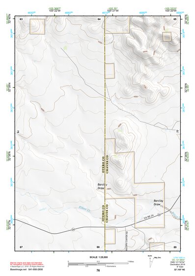 32105NE Page 76 Alamogordo Topo Preview 1