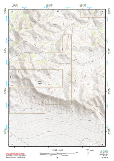 32105NE Page 79 Alamogordo Topo Preview 1